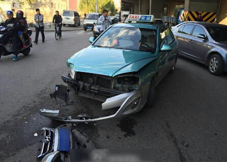 沈阳 出租车 玛莎拉蒂 全责 女司机