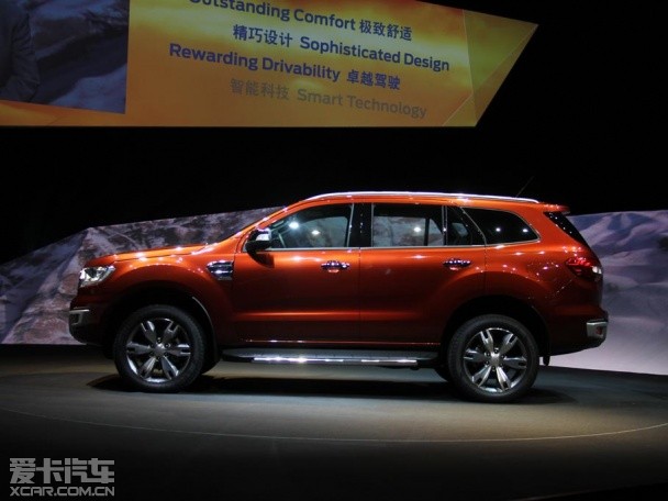 江铃福特Everest正式发布 全新七座SUV