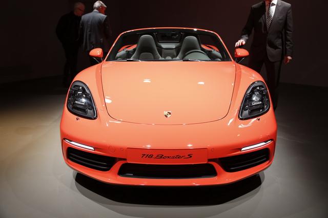 【2016日内瓦车展】保时捷718 Boxster S发布