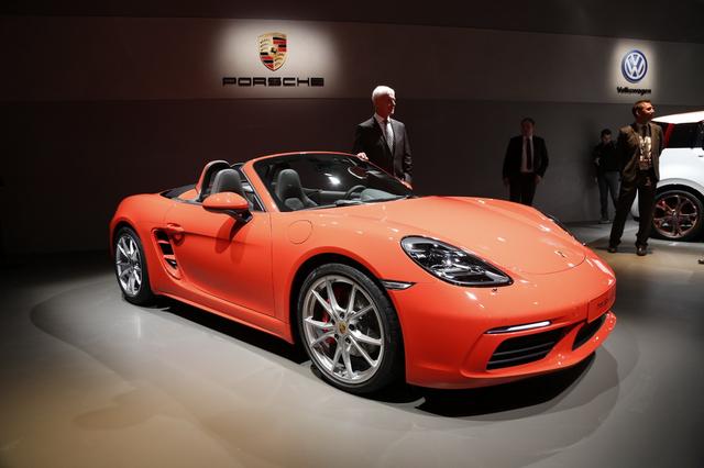 【2016日内瓦车展】保时捷718 Boxster S发布